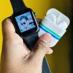 T55 Pro Max Smart Watch With Airpods (Black Color) (6)